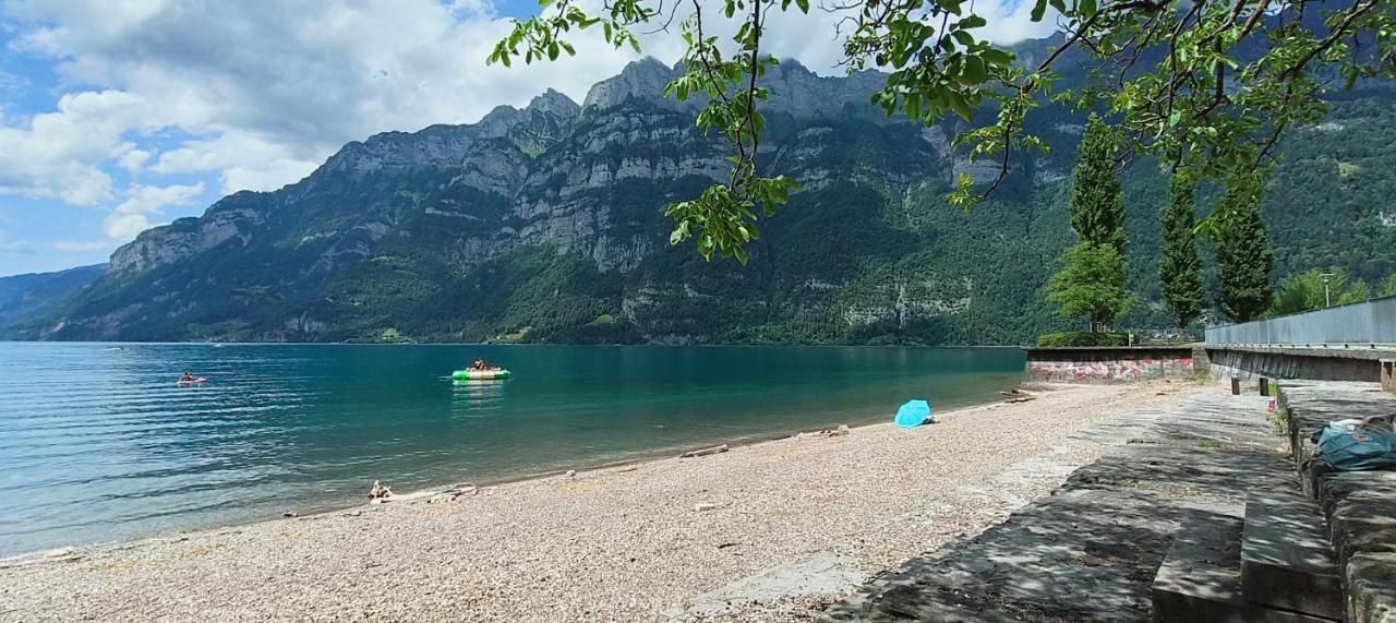 Marina Walensee Hotel Unterterzen Exteriér fotografie