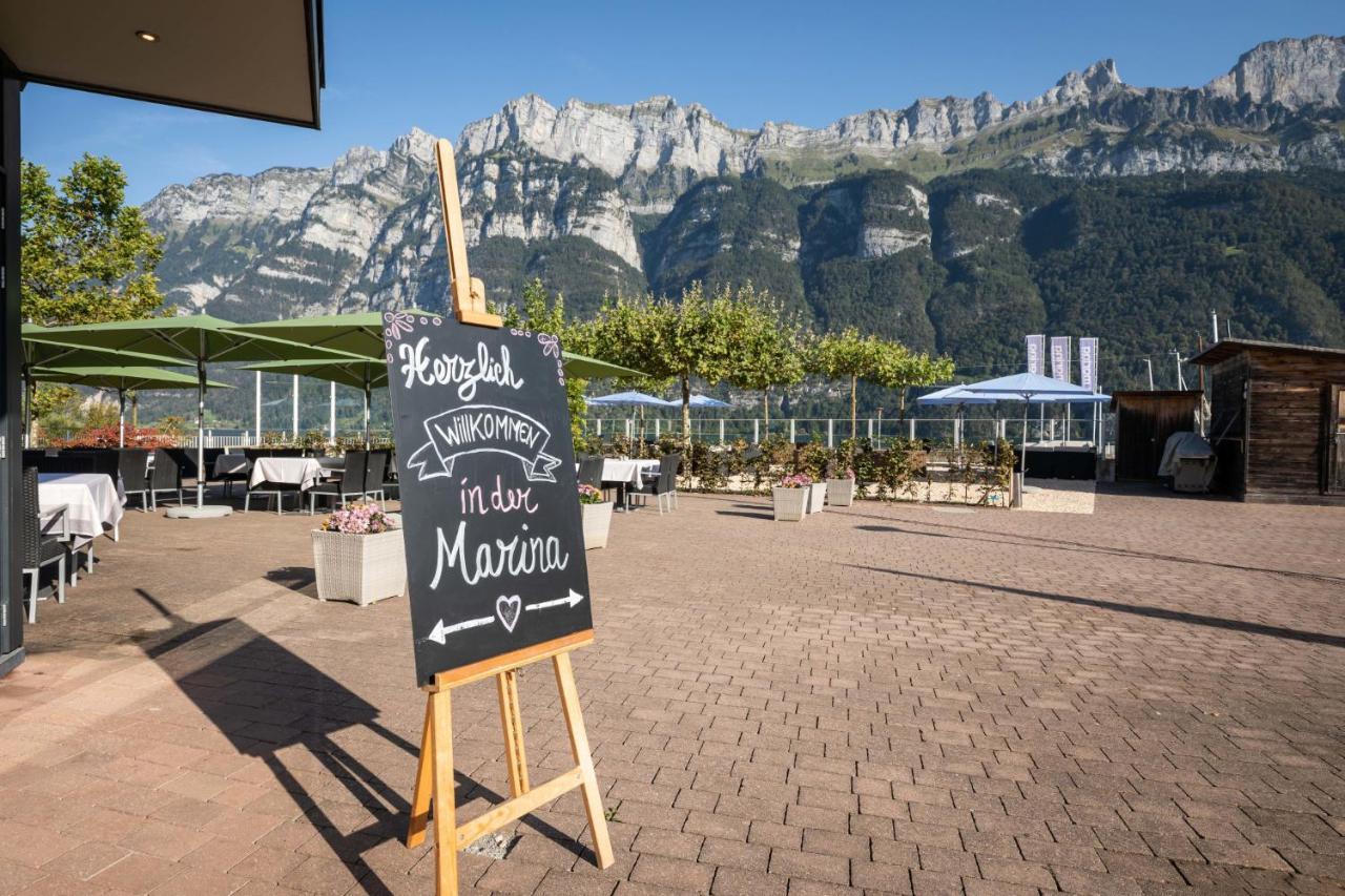 Marina Walensee Hotel Unterterzen Exteriér fotografie